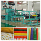 PP/PE Plastic Safety Fence Production Line / Plastic Mesh Making Machine