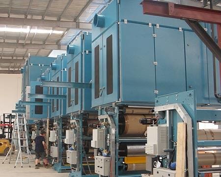 Second Hand Vinyl PVC Wallpaper Wallcovering Machine Production Line