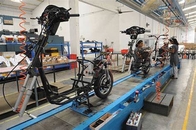 Custom Electric Scooter Assembly Line Chain Drive Transmission