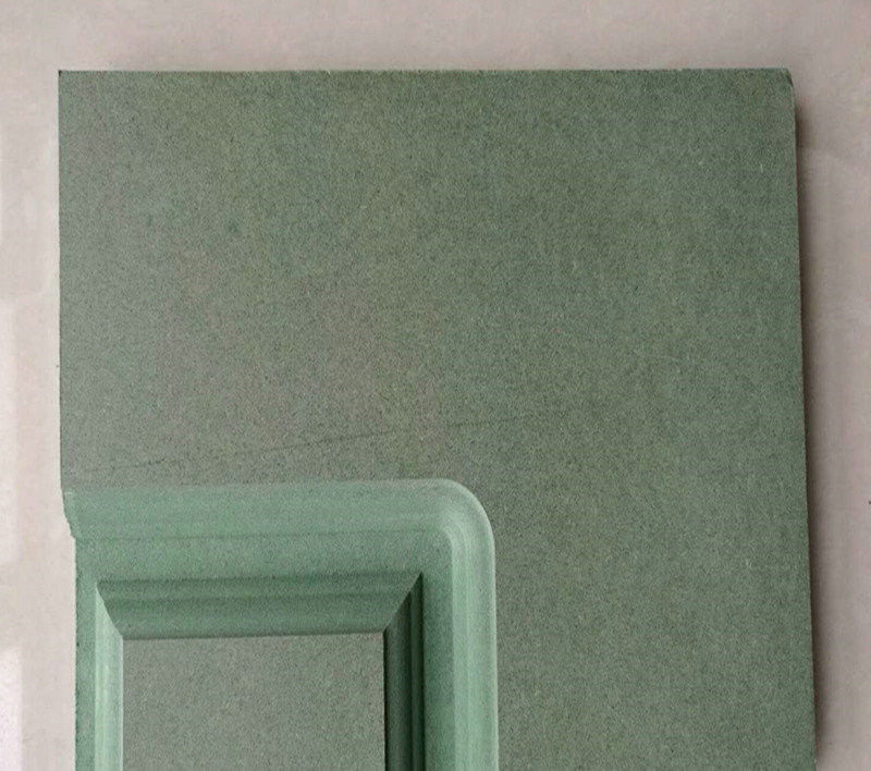 EUDR E0 CARB P2 FSC HMR MDF Board Density Moisture Resistant Waterproof Green