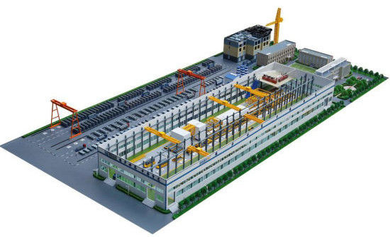 CMT PC Building Materials Projects Precast Concrete Plant / Production Line